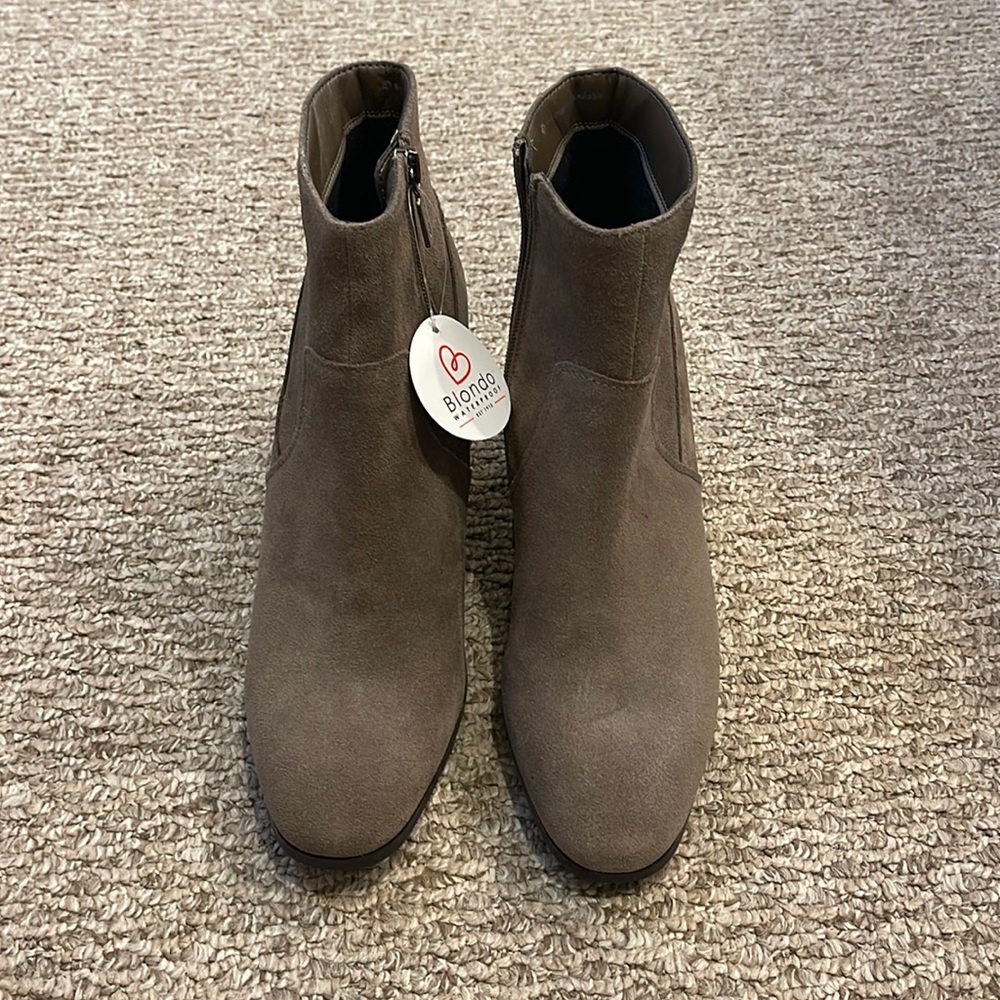 Blondo waterproof leather booties